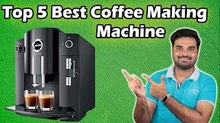 ✅ Top 5 Best Coffee makers in India With Price 2022 Coffee Machine Review amp Comparison [upl. by Ahsinrat]