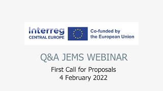 QampA Webinar III Recording on Joint electronic monitoring system for First Call 4 February 2022 [upl. by Hound785]