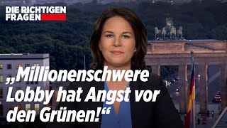 Provokante AnzeigenAktion gegen GrünenKanzlerkandidatin Annalena Baerbock  Die richtigen Fragen [upl. by Arnoldo922]