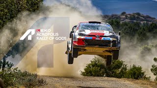 WRC EKO ACROPOLIS RALLY 24  SS 15 ELEFTHEROHORI 2 [upl. by Ahsinal]