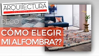 🎀 ¿Cómo elegir un TAPETE o ALFOMBRA 🎀 Decoración de Interiores 🎀 ¿Qué tipo de ESTERILLA compro [upl. by Htehpaj]