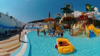 Aqua Park Budva Montenegro Video 360 Part 1 [upl. by Ennaylil437]