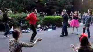 Rockabilly Dancing in Harajuku Tokyo [upl. by Oirromed957]