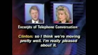 Bill Clinton calls Mario Cuomo quotMean son of a bitchquot in call with Gennifer Flowers in 1992 [upl. by Iralav526]