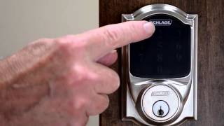 How To Factory Reset Your Schlage Connect™ Smart Deadbolt [upl. by Oigufer]