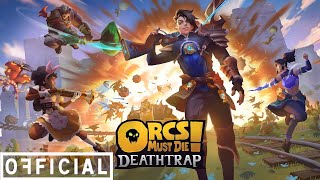 Orcs Must Die Deathtrap  Official Reveal Trailer [upl. by Suez]