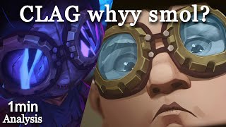 Why did JINX Make Claggor SMALL 3 Theories  1min Analysis Arcane shorts [upl. by Archer859]