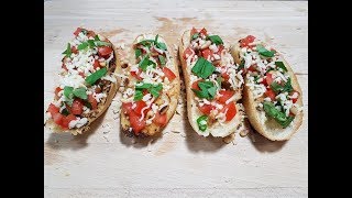 Italiaanse Bruschetta met Tomaat en Ciabatta Brood Recept [upl. by Himelman]