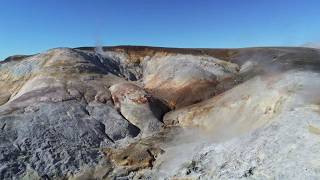 Cordón Caulle Volcano April 2019  4k Parrot Anafi Drone footage [upl. by Ettennaj910]