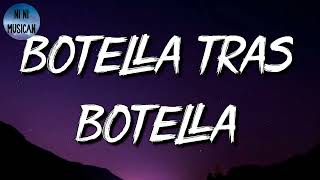 🎵 Reggaeton Gera MX Christian Nodal  Botella Tras Botella Letra\Lyrics [upl. by Kravits]