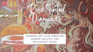 Diamond Art club Unboxing Summer Solstice and Witchcraft room [upl. by Servetnick]