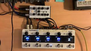 Delay Test Board  TC Electronic Plethora X5 with Simplifier MK2 [upl. by Idaline29]