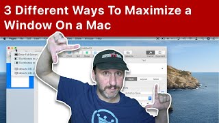 3 Different Ways To Maximize a Window On a Mac [upl. by Ahsik]