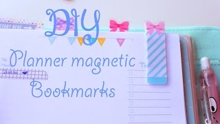 Magnetic Bookmarks DIY [upl. by Car]