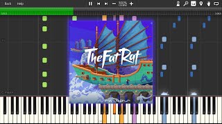 TheFatRat  Upwind Chapter 4 Synthesia Piano Cover [upl. by Eissirk834]