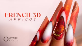 ¿Conoces la técnica French 3D Aprende con este paso a paso de Organic Nails [upl. by Aniahs]