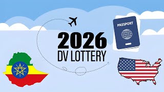 🚨DV Lottery 2026 አሞላል  ዲቪ 2026 [upl. by Newfeld175]