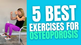 5 exercises to build stronger bones with osteoporosis [upl. by Ridglee]