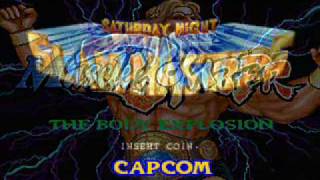 Muscle BomberSaturday Night Slam Masters  MoscowOriginal CPS1 Arcade Version [upl. by Kramnhoj]