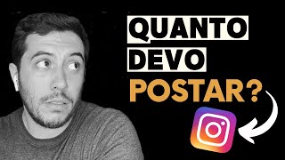 Quantidade x Qualidade de Postagem no Instagram Para iniciantes [upl. by Wolenik774]