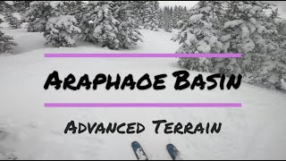 Advanced Terrain ARAPAHOE BASIN  Exploring Glockenspiel Glades [upl. by Queston575]