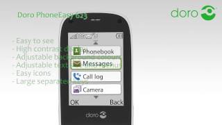 Doro PhoneEasy 623 Consumer [upl. by Kciredec]