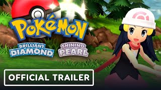 Pokemon Brilliant Diamond amp Shining Pearl  Official Trailer [upl. by Haskel]