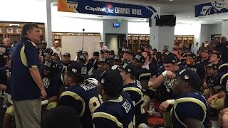 Georgia Tech Football The Champions Sing 2014 Orange Bowl [upl. by Sontag973]