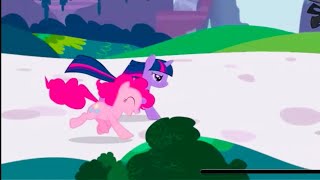 Pinkie pie and Twilight sparkle running fast after Changelings  My Little Pony harmony quest [upl. by Ermentrude316]