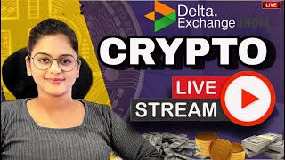 CRYPTO LIVE TRADING  21 N0V  thetradingfemme crypto deltacryptolive livetrading [upl. by Aken]