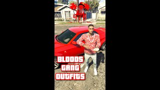 Drippy Bloods Outfits On GTA Online🩸 [upl. by Raphael]