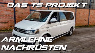 🚐 Projekt T5 🚐 Armlehne nachrüsten 🚐 Alubutyl amp Armaflex 🚐 12V Steckdose 🚐 [upl. by Lewison]