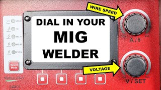 Perfect Mig Welder Settings in 3 Easy Steps [upl. by Wilkinson]