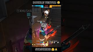 Double Vector ka Khauf 😂  foryou foryoupage freefirehighlights freefire tgrnrz [upl. by Ibrek]