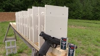 How many pieces of drywall will a 22lr go through [upl. by Aokek]