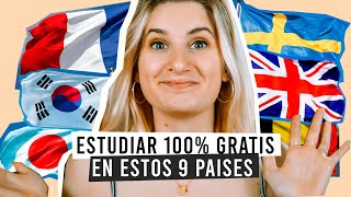 PAISES DONDE TE PAGAN POR ESTUDIAR 100 GRATIS [upl. by Akahs862]