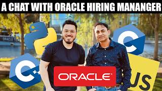 Job Advice from an Oracle Hiring Manager Silicon Valley [upl. by Fia659]