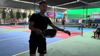 KHÔI HUY VS TRUNG SANG SÂN ĐA QUỐC PICKLEBALL NHA TRANG [upl. by Haliled]