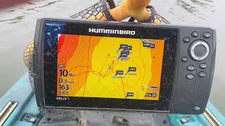 Humminbird Helix 7 waypoint tips and tricks [upl. by Xonel844]