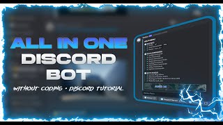 ALL IN ONE DISCORD BOT 2024 • No Coding  Replit 247  NitrixEXE  Multipurpose Bot [upl. by Annoed]