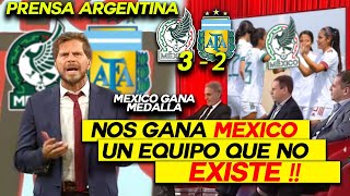 ARGENTINOS LLORAN PERDER CON MÉXICO  MÉXICO NOS ROBA LA MEDALLA EN ESTOS PANAMERICANOS  HISTÓRICO [upl. by Fisher]