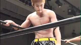 KUDO vs Kohta Ibushi Debut Match DDTprowrestling 20040701 [upl. by Fennelly]