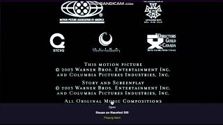 Distributed By Warner Bros Pictures 2003 [upl. by Isoais]