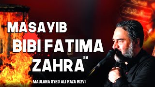 Bibi Fatima Zahra SA Ky Qayamat Barpa Masayib  13 Jamaadaal Ula  Shahadat Bibi Fatima Zahra SA [upl. by Sandro887]