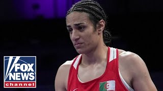 Female Olympic boxer quits amid gender controversy [upl. by Enitram324]