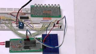 74C164 shift register with Microchip PIC Part 1 [upl. by Palestine794]