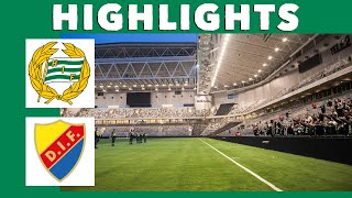 Hammarby 20 Djurgården  HIGHLIGHTS [upl. by Toma]