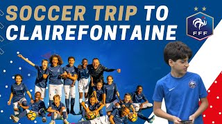 Soccer trip to Clairefontaine Institute 2023  Game at the Stade de France [upl. by Peer]