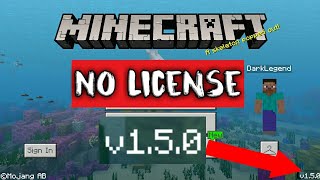 Minecraft PE 150 APK  No License  Free Download [upl. by Ylerebmik]