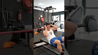 Abru baba mc song in gym shots viral shots [upl. by Ellegna]